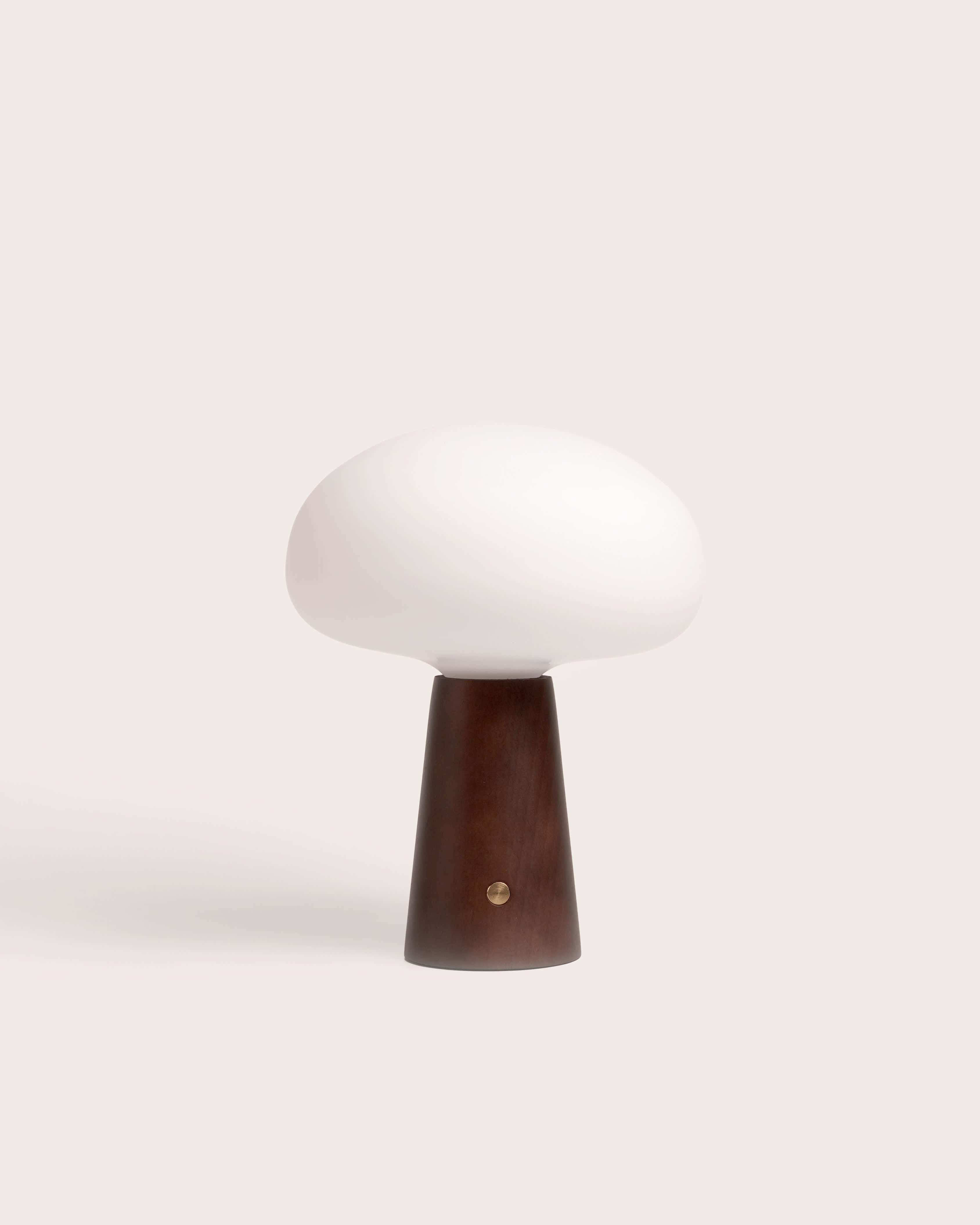 MOGU Portable Solid Wood Table Lamp